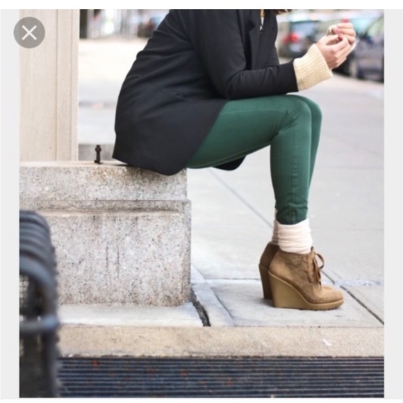 Madewell Forest Green Jeans - Picture 3 of 5
